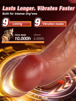 Aaron II dildo size and design details