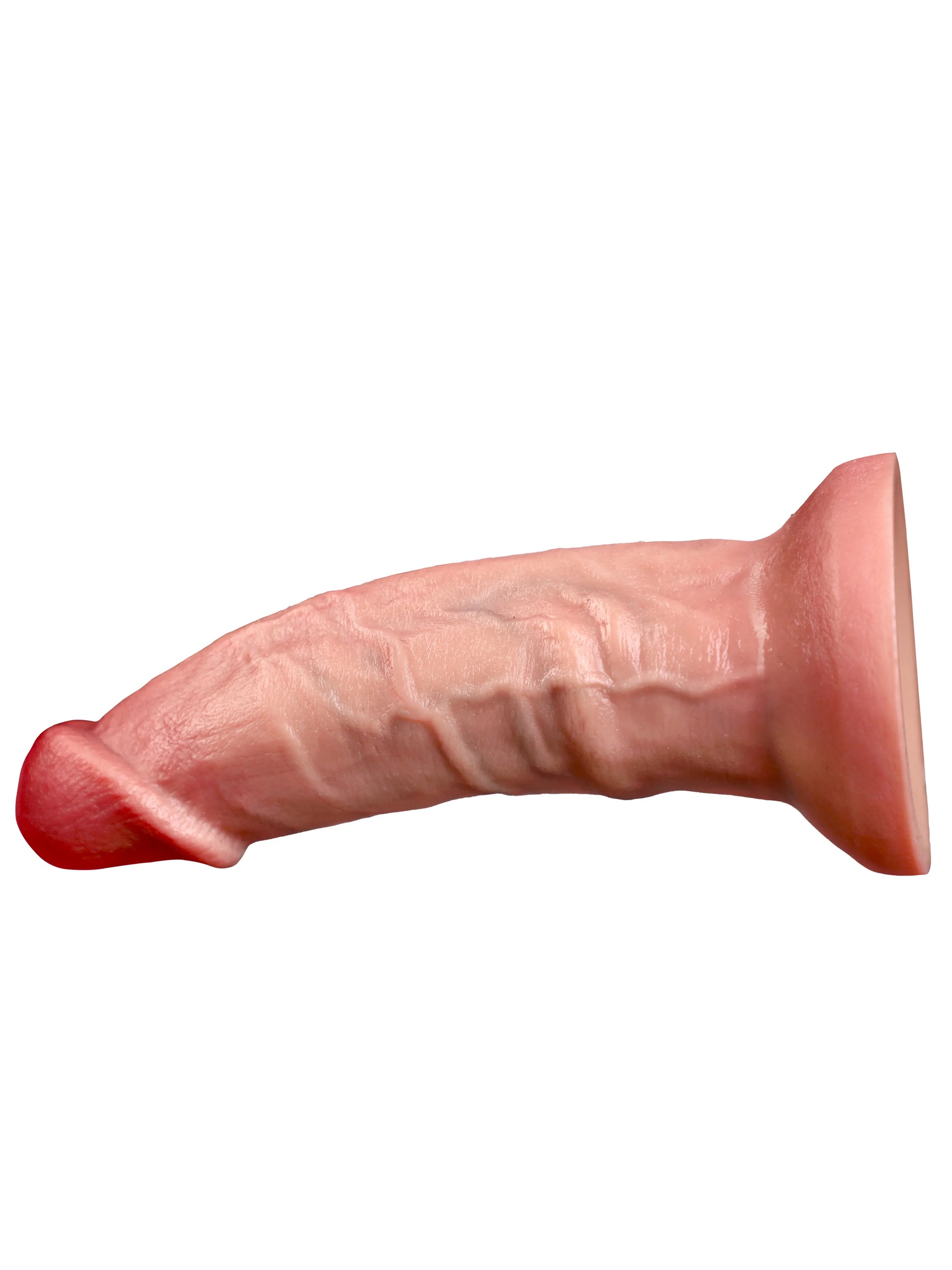 Side view of the Allen realistic dildo