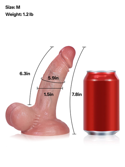Elon dildo dimensions beside a soda can