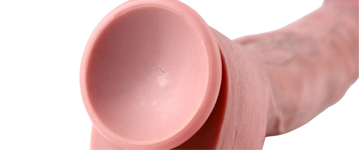 Close-up of Geoduck Boy suction cup base