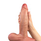 Hand holding the O-Annihilator 2077 realistic dildo for size comparison