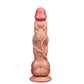 Rear view of the Coach realistic dildo