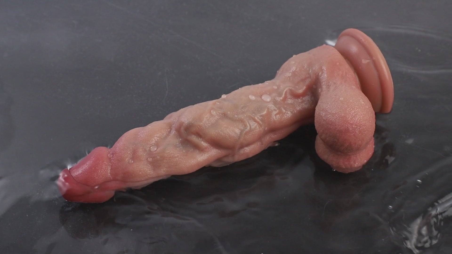 Coach realistic platinum silicone dildo customer review video
